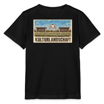 Fussball - Kulturlandschaft - Stanley/Stella Kinder T-Shirt MINI CREATOR  - Schwarz - Vorne - Mikhail (115cm)
