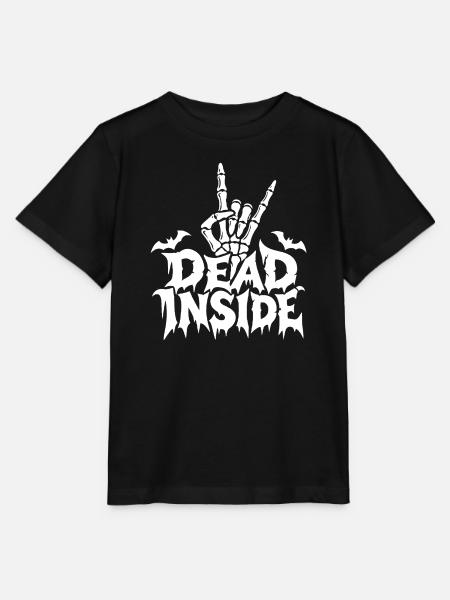 Knochenhand Rock Dead Inside - Stanley/Stella Kinder T-Shirt MINI CREATOR - Schwarz