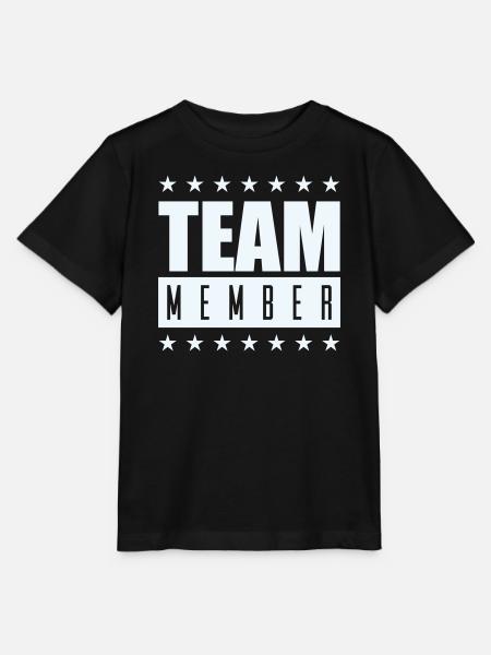 Teammitglied Sternenlogo - Stanley/Stella Kinder T-Shirt MINI CREATOR - Schwarz