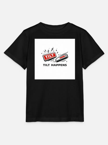 Flipper Pinball Tilt - Stanley/Stella Kinder T-Shirt MINI CREATOR  - Schwarz