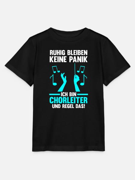 Chorleiter Beruf Dirigent Geschenk - Stanley/Stella Kinder T-Shirt MINI CREATOR  - Schwarz