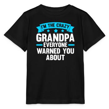 Großvater Großvater Großvater Geschenk - Stanley/Stella Kinder T-Shirt MINI CREATOR  - Schwarz - Vorne - Mikhail (115cm)