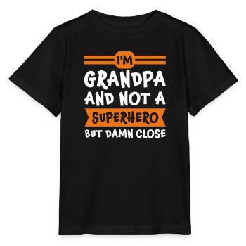 Großvater Großvater Großvater Geschenk - Stanley/Stella Kinder T-Shirt MINI CREATOR  - Schwarz - Vorne - Mikhail (115cm)