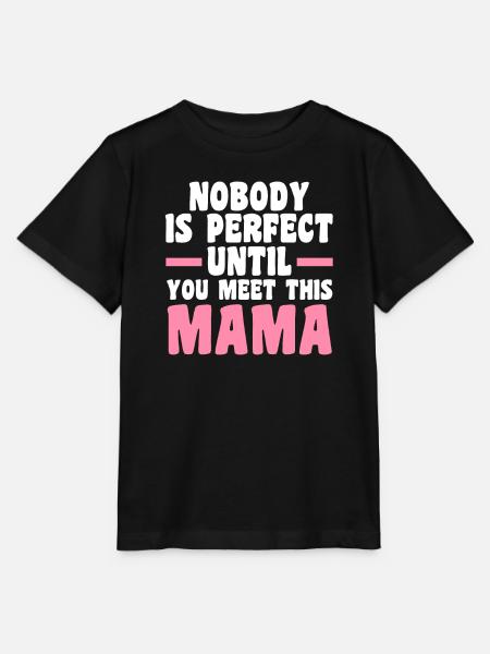 Mama Oma Oma Geschenk - Stanley/Stella Kinder T-Shirt MINI CREATOR - Schwarz