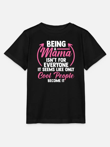Mama Oma Oma Geschenk - Stanley/Stella Kinder T-Shirt MINI CREATOR - Schwarz