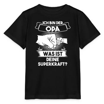 Opa Großvater Großväter Geschenk - Stanley/Stella Kinder T-Shirt MINI CREATOR  - Schwarz - Vorne - Mikhail (115cm)