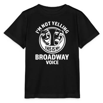 Theater Broadway-Musical Geschenk - Stanley/Stella Kinder T-Shirt MINI CREATOR  - Schwarz - Vorne - Mikhail (115cm)