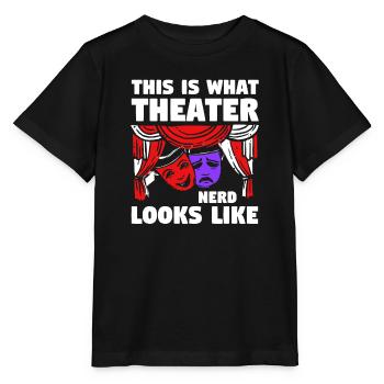 Theater Broadway-Musical Geschenk - Stanley/Stella Kinder T-Shirt MINI CREATOR  - Schwarz - Vorne - Mikhail (115cm)