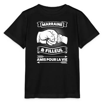 Patentante Taufe Taufpatin Geschenk - Stanley/Stella Kinder T-Shirt MINI CREATOR  - Schwarz - Vorne - Mikhail (115cm)
