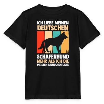 Hund Hundebesitzer Hund Hundebesitzer Geschenk - Stanley/Stella Kinder T-Shirt MINI CREATOR  - Schwarz - Vorne - Mikhail (115cm)
