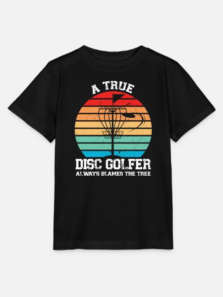Discgolfer Discgolf Discgolfing Geschenk - Stanley/Stella Kinder T-Shirt MINI CREATOR  - Schwarz