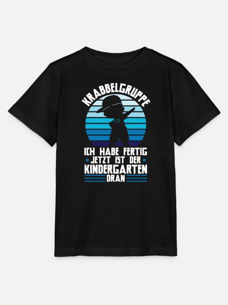 Kindergarten Dabbing Kindergartenanfänger Geschenk - Stanley/Stella Kinder T-Shirt MINI CREATOR  - Schwarz