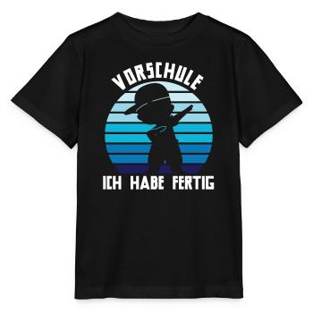 Vorschule Dabbing Vorschüler Geschenk - Stanley/Stella Kinder T-Shirt MINI CREATOR  - Schwarz - Vorne - Mikhail (115cm)