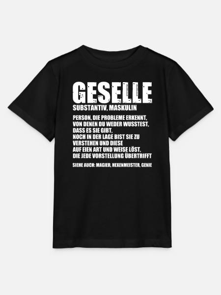 Geselle Handwerk Gesellenbrief Geschenk - Stanley/Stella Kinder T-Shirt MINI CREATOR  - Schwarz