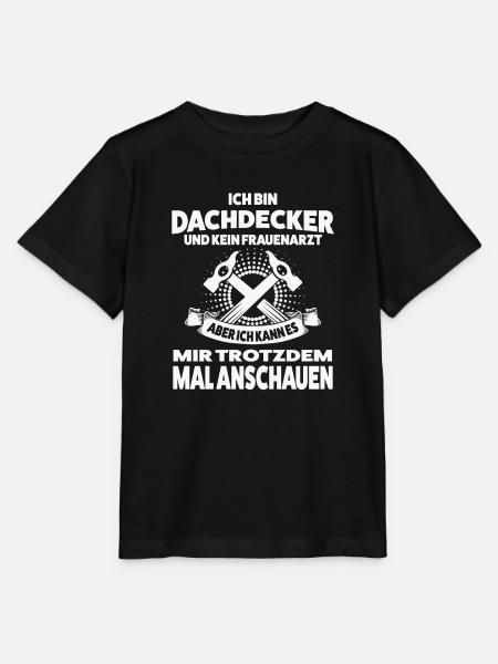 Dachdecker Beruf Dachdecken Geschenk - Stanley/Stella Kinder T-Shirt MINI CREATOR - Schwarz