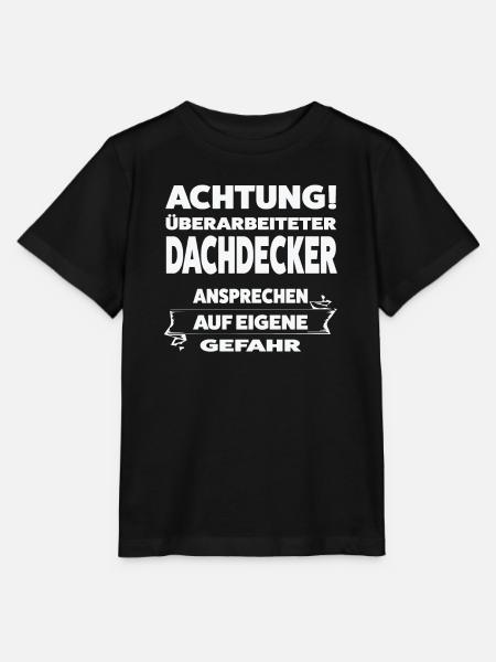Dachdecker Beruf Dachdecken Geschenk - Stanley/Stella Kinder T-Shirt MINI CREATOR  - Schwarz