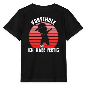 Vorschule Abschied Vorschule Schulanfang Geschenk - Stanley/Stella Kinder T-Shirt MINI CREATOR  - Schwarz - Vorne - Mikhail (115cm)