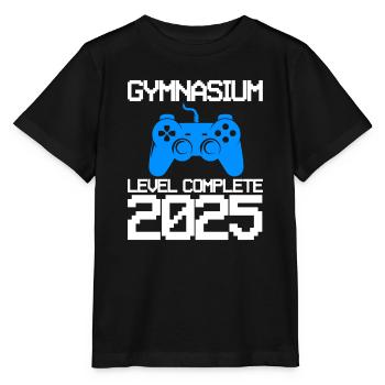 Gymnasium Ausbildung Gymnasium beendet Geschenk - Stanley/Stella Kinder T-Shirt MINI CREATOR  - Schwarz - Vorne - Mikhail (115cm)