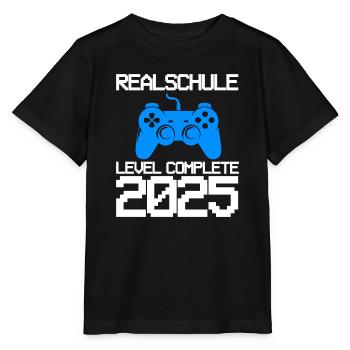 Realschule Ausbildung Realschule beendet Geschenk - Stanley/Stella Kinder T-Shirt MINI CREATOR  - Schwarz - Vorne - Mikhail (115cm)