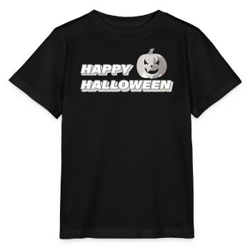 Joyeux halloween - T-shirt bio MINI CREATOR Stanley/Stella Enfant - noir - Devant - Mikhail (115cm)