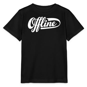 Offline Statement - Stanley/Stella Kinder T-Shirt MINI CREATOR  - Schwarz - Vorne - Mikhail (115cm)