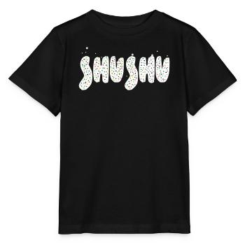 Shushu word art - Stanley/Stella MINI CREATOR Kids’ T-Shirt - black - Front - Mikhail (115cm)