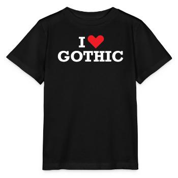 Ich liebe Gothic - Stanley/Stella Kinder T-Shirt MINI CREATOR  - Schwarz - Vorne - Mikhail (115cm)