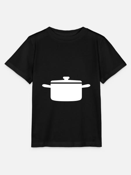 kochtopf Symbol - Stanley/Stella Kinder T-Shirt MINI CREATOR  - Schwarz
