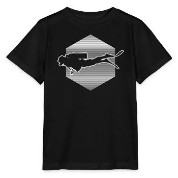 Scuba Diver Scuba Diving Dive Diver - Stanley/Stella MINI CREATOR Kids’ T-Shirt - black - Front - Mikhail (115cm)
