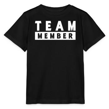 Team Member - Stanley/Stella MINI CREATOR Kids’ T-Shirt - black - Front - Mikhail (115cm)