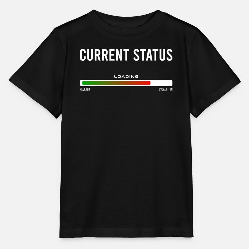 Situation actuelle - T-shirt bio MINI CREATOR Stanley/Stella Enfant - noir