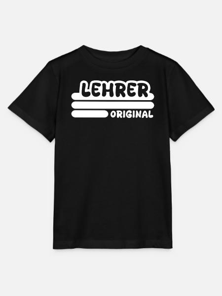 Spruch Lehrer - Stanley/Stella Kinder T-Shirt MINI CREATOR - Schwarz