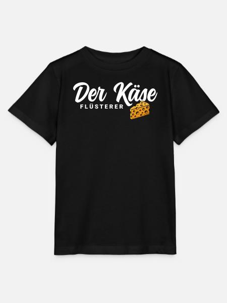 Der Käse Flüsterer - Stanley/Stella Kinder T-Shirt MINI CREATOR - Schwarz