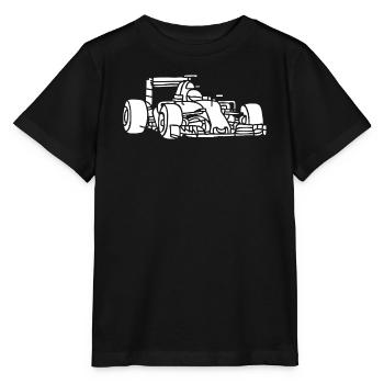 Formelautos Rennen Geschenke-Fahrer Team Kinder Er - Stanley/Stella Kinder T-Shirt MINI CREATOR  - Schwarz - Vorne - Mikhail (115cm)