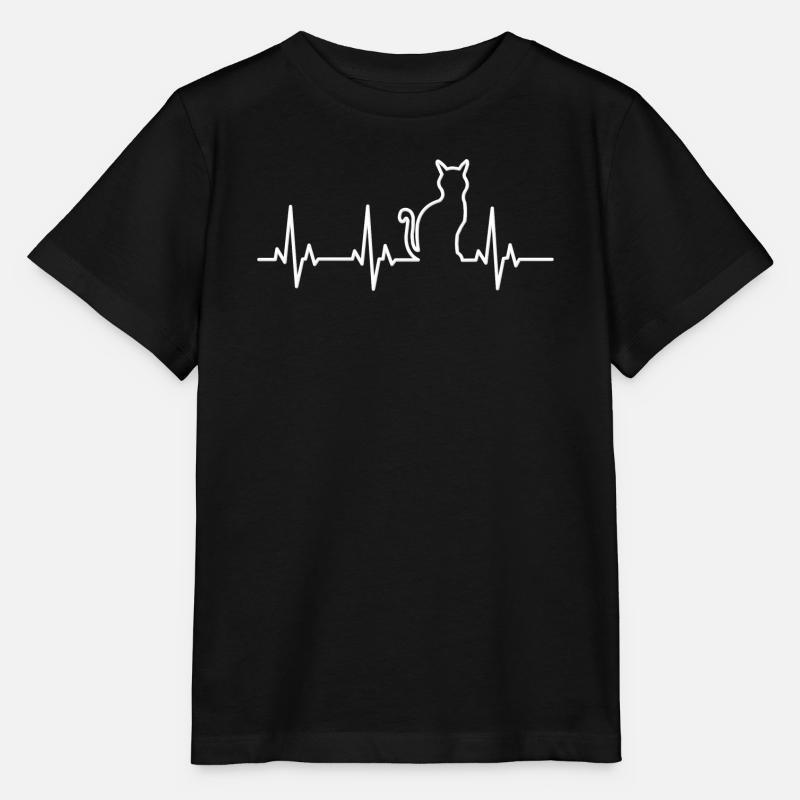 Musique pour chats - T-shirt bio MINI CREATOR Stanley/Stella Enfant - noir