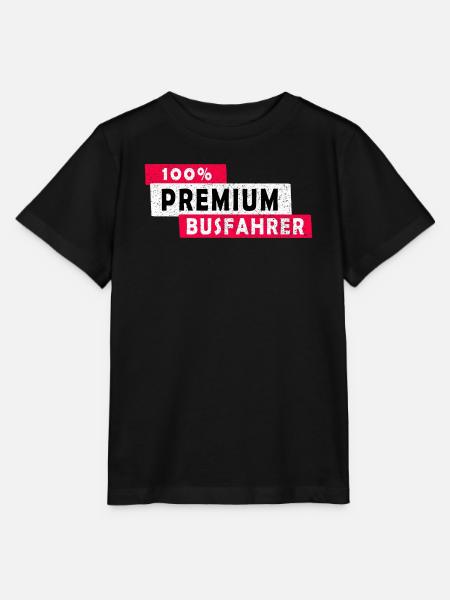 100% Premium Busfahrer Design / Geschenkidee - Stanley/Stella Kinder T-Shirt MINI CREATOR  - Schwarz
