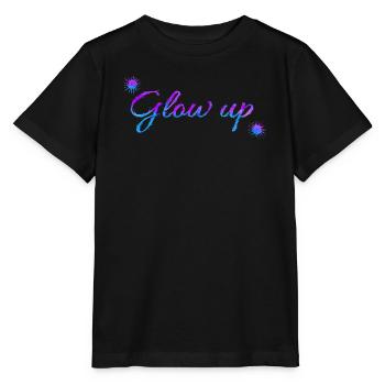 Brillez vers le haut - T-shirt bio MINI CREATOR Stanley/Stella Enfant - noir - Devant - Mikhail (115cm)