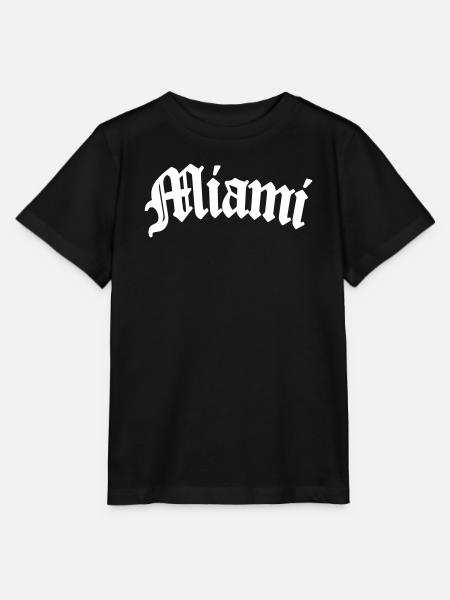 miami shirt - Stanley/Stella Kinder T-Shirt MINI CREATOR - Schwarz