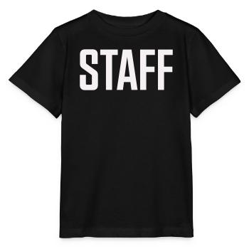 Personnel - T-shirt bio MINI CREATOR Stanley/Stella Enfant - noir - Devant - Mikhail (115cm)
