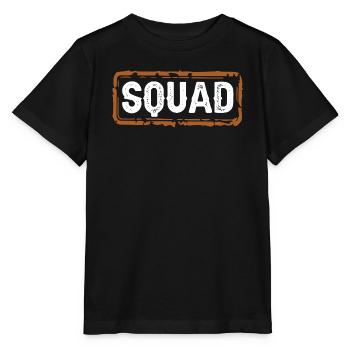 Squad - Stanley/Stella MINI CREATOR Kids’ T-Shirt - black - Front - Mikhail (115cm)