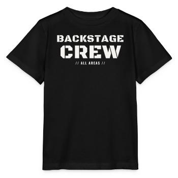 Équipe de Backstage Événement de l’équipe de concert All Areas - T-shirt bio MINI CREATOR Stanley/Stella Enfant - noir - Devant - Mikhail (115cm)