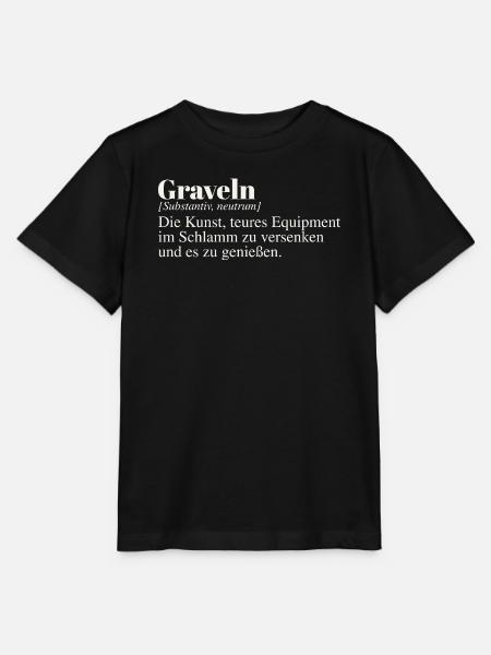 Graveln Definition - Stanley/Stella Kinder T-Shirt MINI CREATOR - Schwarz