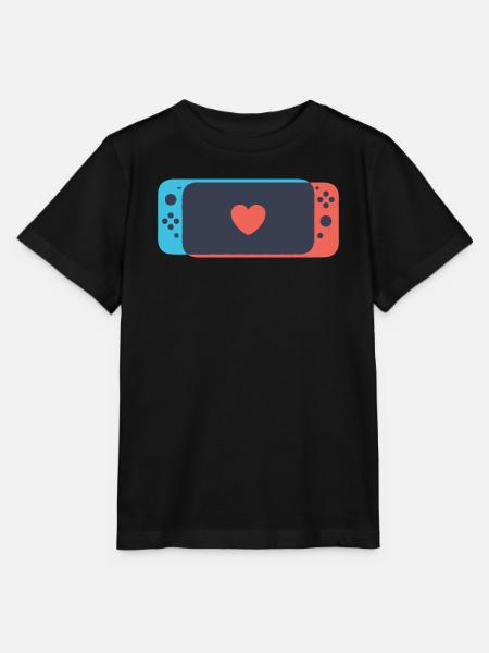 Schalten Sie Liebe - Stanley/Stella Kinder T-Shirt MINI CREATOR  - Schwarz