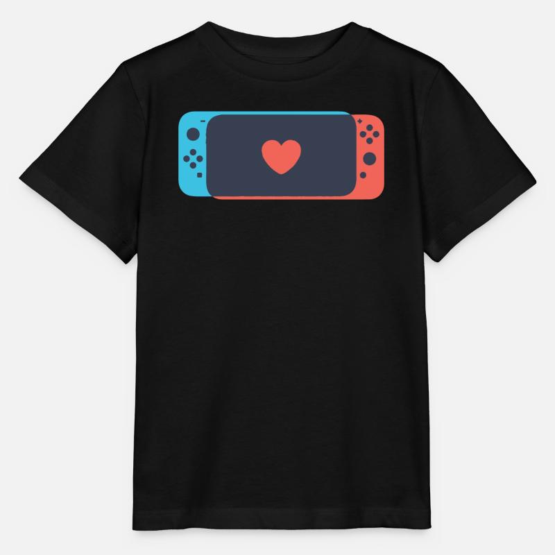 Schalten Sie Liebe - Stanley/Stella Kinder T-Shirt MINI CREATOR - Schwarz