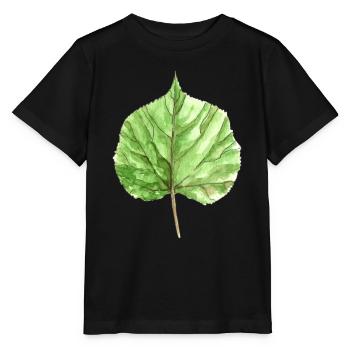 Lindenblatt - T-shirt bio MINI CREATOR Stanley/Stella Enfant - noir - Devant - Mikhail (115cm)