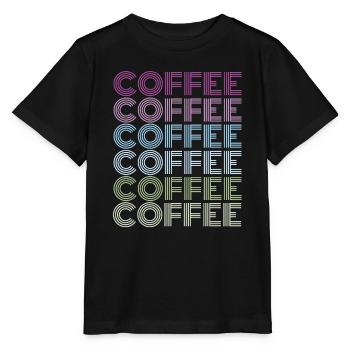 café café - T-shirt bio MINI CREATOR Stanley/Stella Enfant - noir - Devant - Mikhail (115cm)