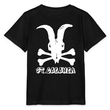 St. Colonia - T-shirt bio MINI CREATOR Stanley/Stella Enfant - noir - Devant - Mikhail (115cm)