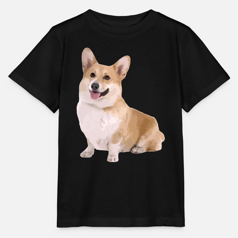 Corgi - T-shirt bio MINI CREATOR Stanley/Stella Enfant - noir