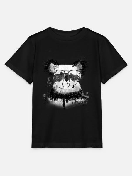 Koala #Cool - Stanley/Stella Kinder T-Shirt MINI CREATOR - Schwarz