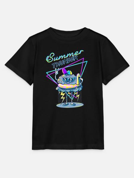 Sommersturm - Stanley/Stella Kinder T-Shirt MINI CREATOR - Schwarz